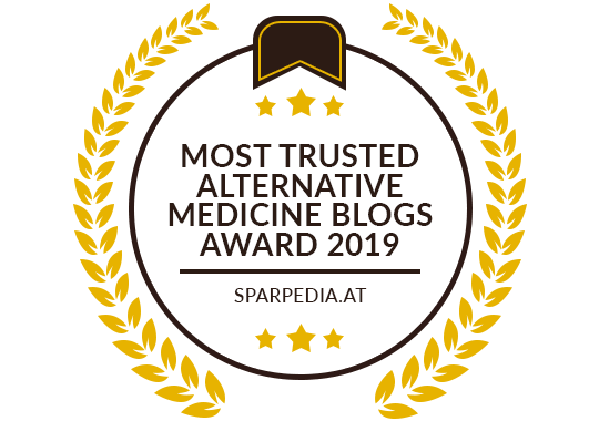 Banners for Most Trusted Alternative Medicine Blogs Award 2019