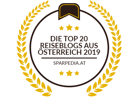 Banners for Die Top 20 Reiseblogs aus Österreich 2019